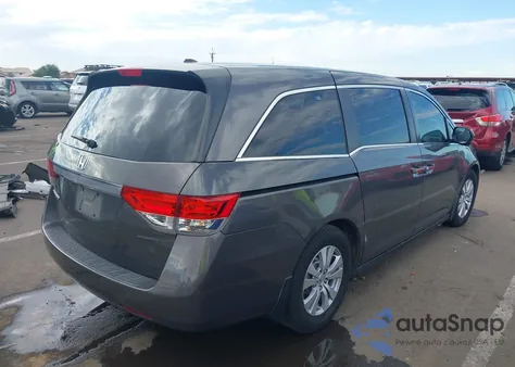 2016 Honda Odyssey Ex-L z USA, uszkodzony, nr VIN 5FNRL5H65GB004853